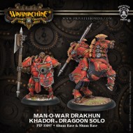 man-o-war drakhun khador dragoon solo